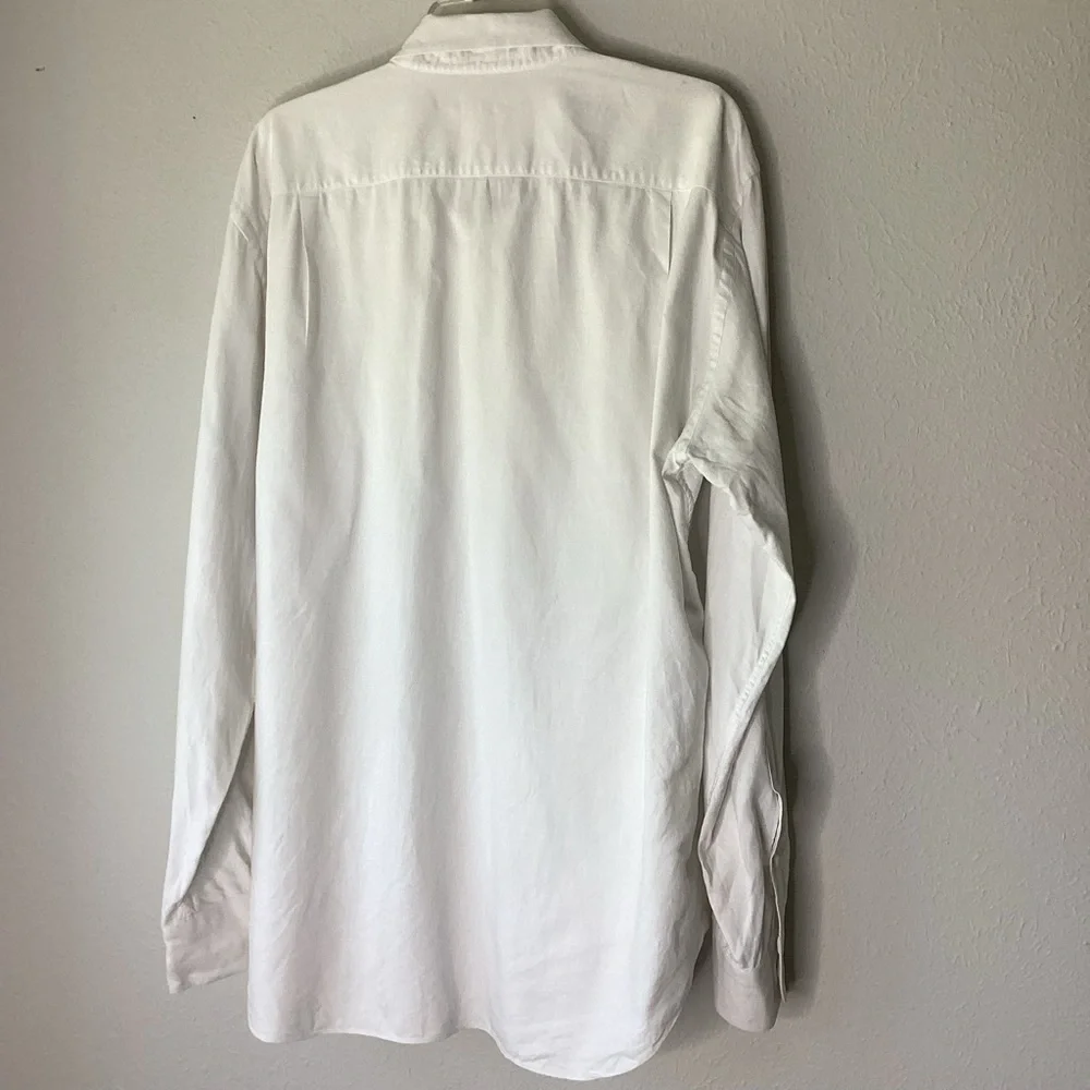 Loro Piana Shirt Cotton Oxford White XXL - Picture 2 of 12